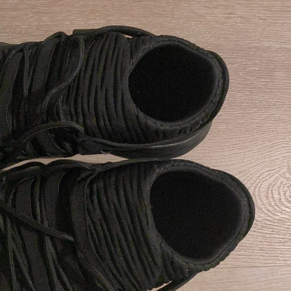 EUC [Jordan] Formula 23 Low All Black Mesh Fabric Athletic Sneakers Men’s Sz 11 - Picture 10 of 13